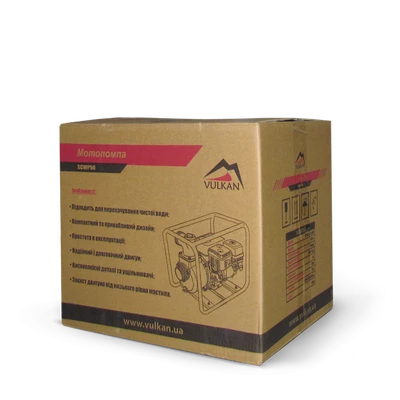 Мотопомпа рукав 50мм, 30м3/год, дв. HONDA GX160, підйом 25м, чиста вода, SCWP50H