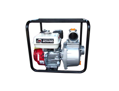 Мотопомпа рукав 75мм, 55м3/год, підйом 30м, чиста вода, SCWP80H, з двиг. HONDA GX160