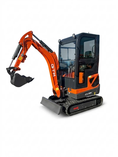 Мініекскаватор гусеничний 1800кг/2,13м гл.копання/дизель 25к.с/кабіна