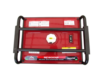 Апарат дугового зварювання з генераторною установкою  SC200M-II 5кВт, 180А/26,8В  бак 25л, електростарт