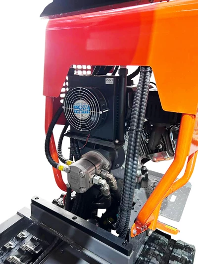 Мінісамоскид гусеничний 500кг/бенз.10к.с.