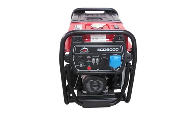 Генераторна установка SCD6000 дизель 1ф 4,5кВт ел.старт, 18л, колеса