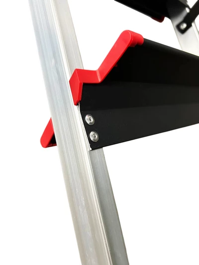 Стремянка 3сх. верх.сх.-0,63м KMH0103BP, сходинки 13см., анодований алюміній