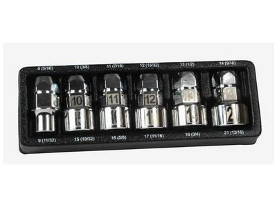 Універсальний гайковий ключ з торцевими головками Bass Polska BP-7080