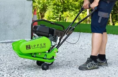 Прямохідна бензинова віброплита Zipper ZI-RPE60