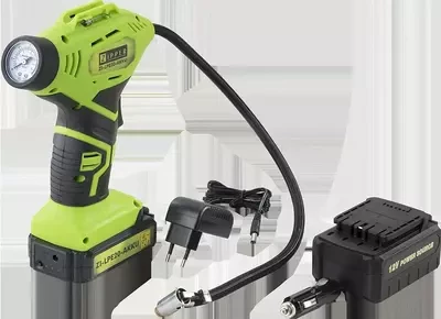 Акумуляторний насос-компрессор Zipper ZI-LPE20-AKKU