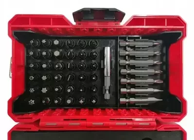 Акумуляторна викрутка з набором біт Bass Polska BP-5323