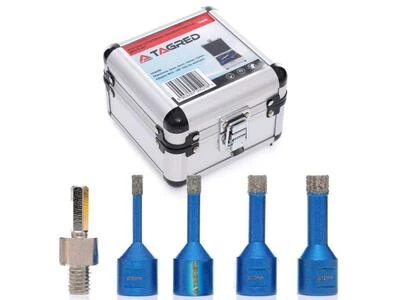 Набір алмазних коронок для бетону TAGRED TA4088