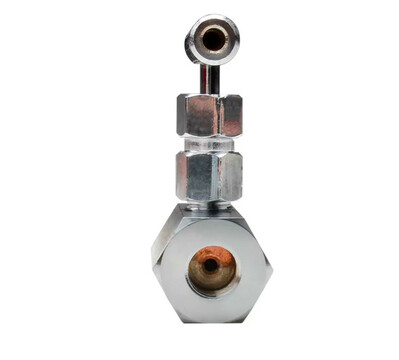 Голчастий кран 3/8" для гідравлічного потоку 700 бар, різьба М16&times;1,5