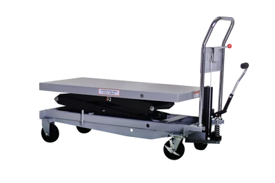 Стіл-платформа вантажопідйомний гідравлічний 1000кг/1,5м SYTJ-100S колір - сірий