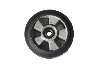 Колесо до рокли 180*50мм RUB (гума), 2 підшипника