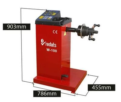 Напівавтоматичний балансувальний верстат REDATS W-100 (ALU3, 230 V)