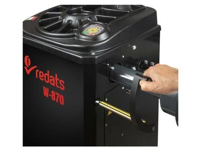 Автоматичний балансувальний верстат REDATS W-870 (230 V, 8-35",лаз., ALU7)