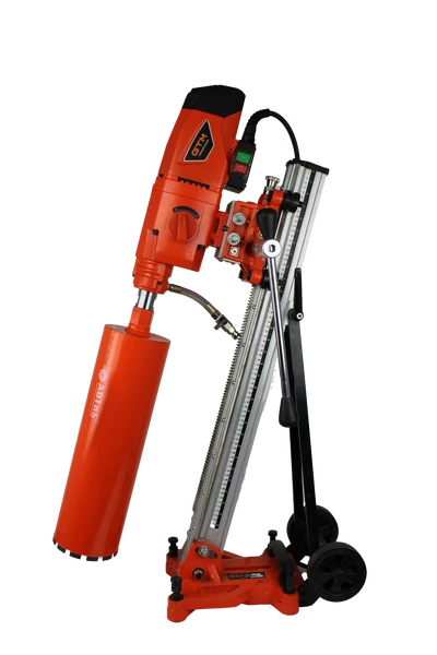 Бурильна установка DK-250/2 4,8 кВт 500об/хв  зі стійкою та нахилом 45&deg;