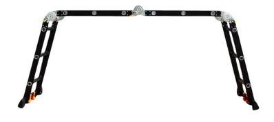 Драбина-трансформер 4*3сх. 0,9-3,55м анодований алюміній