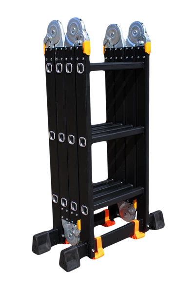 Драбина-трансформер 4*3сх. 0,9-3,55м анодований алюміній