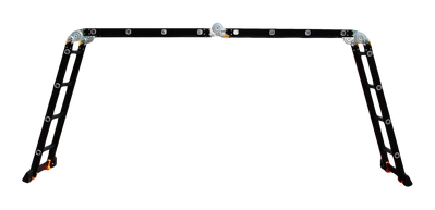 Драбина-трансформер 4*4сх. 1,17-4,6м анодований алюміній