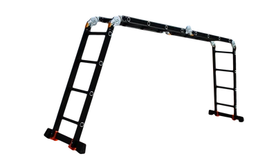 Драбина-трансформер 4*4сх. 1,17-4,6м анодований алюміній