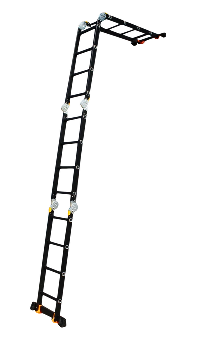 Драбина-трансформер 4*4сх. 1,17-4,6м анодований алюміній