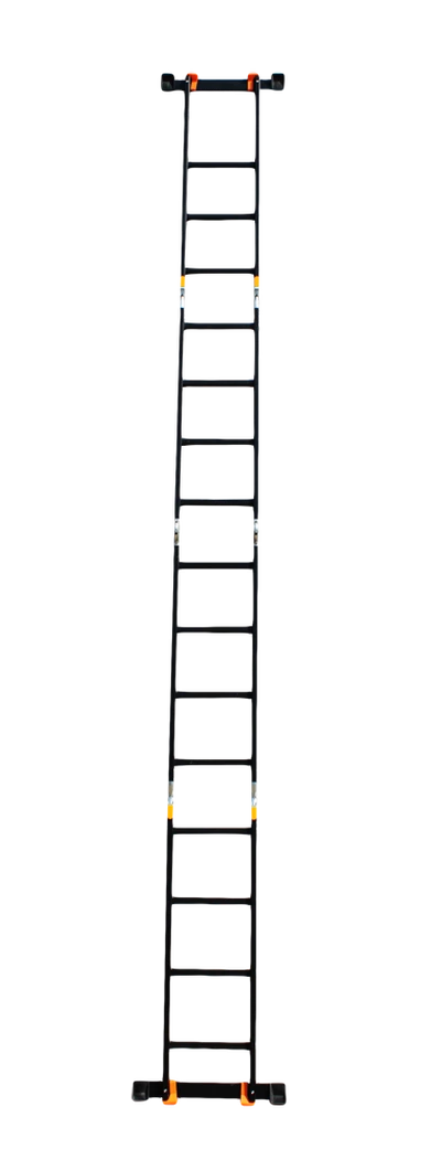 Драбина-трансформер 4*4сх. 1,17-4,6м анодований алюміній