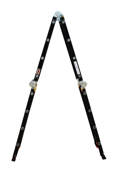 Драбина-трансформер 4*4сх. 1,17-4,6м анодований алюміній