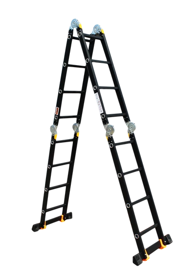 Драбина-трансформер 4*4сх. 1,17-4,6м анодований алюміній