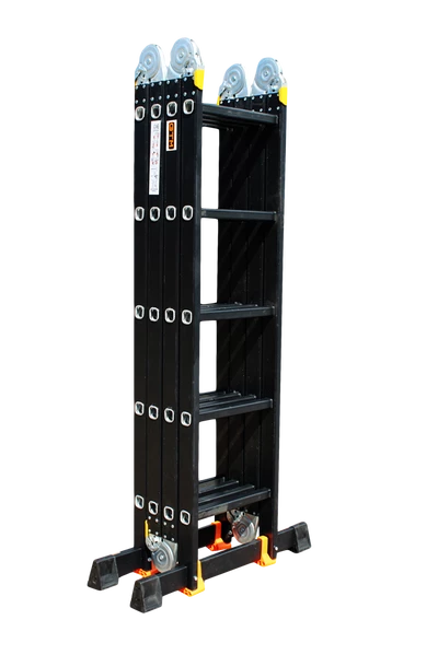 Драбина-трансформер 4*5сх. 1,45-5,75м анодований алюміній