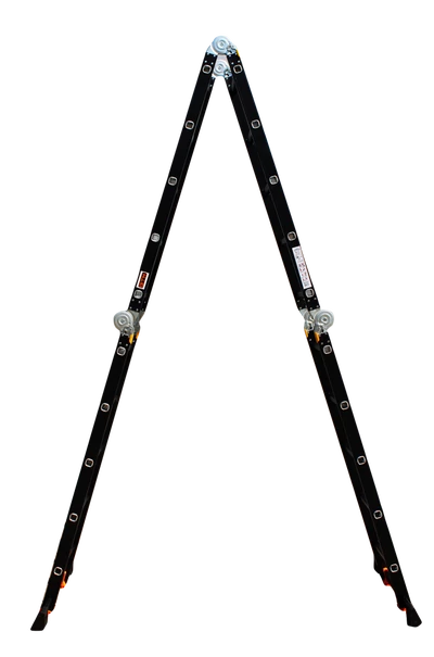 Драбина-трансформер 4*5сх. 1,45-5,75м анодований алюміній