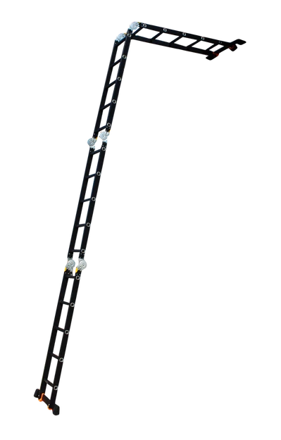 Драбина-трансформер 4*5сх. 1,45-5,75м анодований алюміній