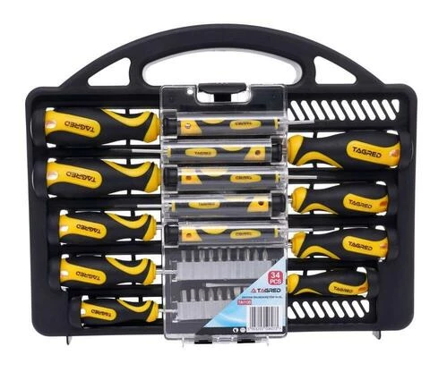 Набір викруток та бітів TAGRED TA1135, 34 шт