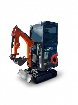 Мініекскаватор гусеничний 1200кг/1,76м гл.копання/дизель 10,2к.с/кабіна